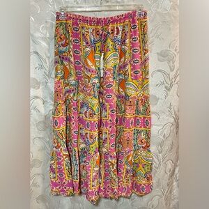 Rachel Zoe Boho Tiered Maxi Skirt